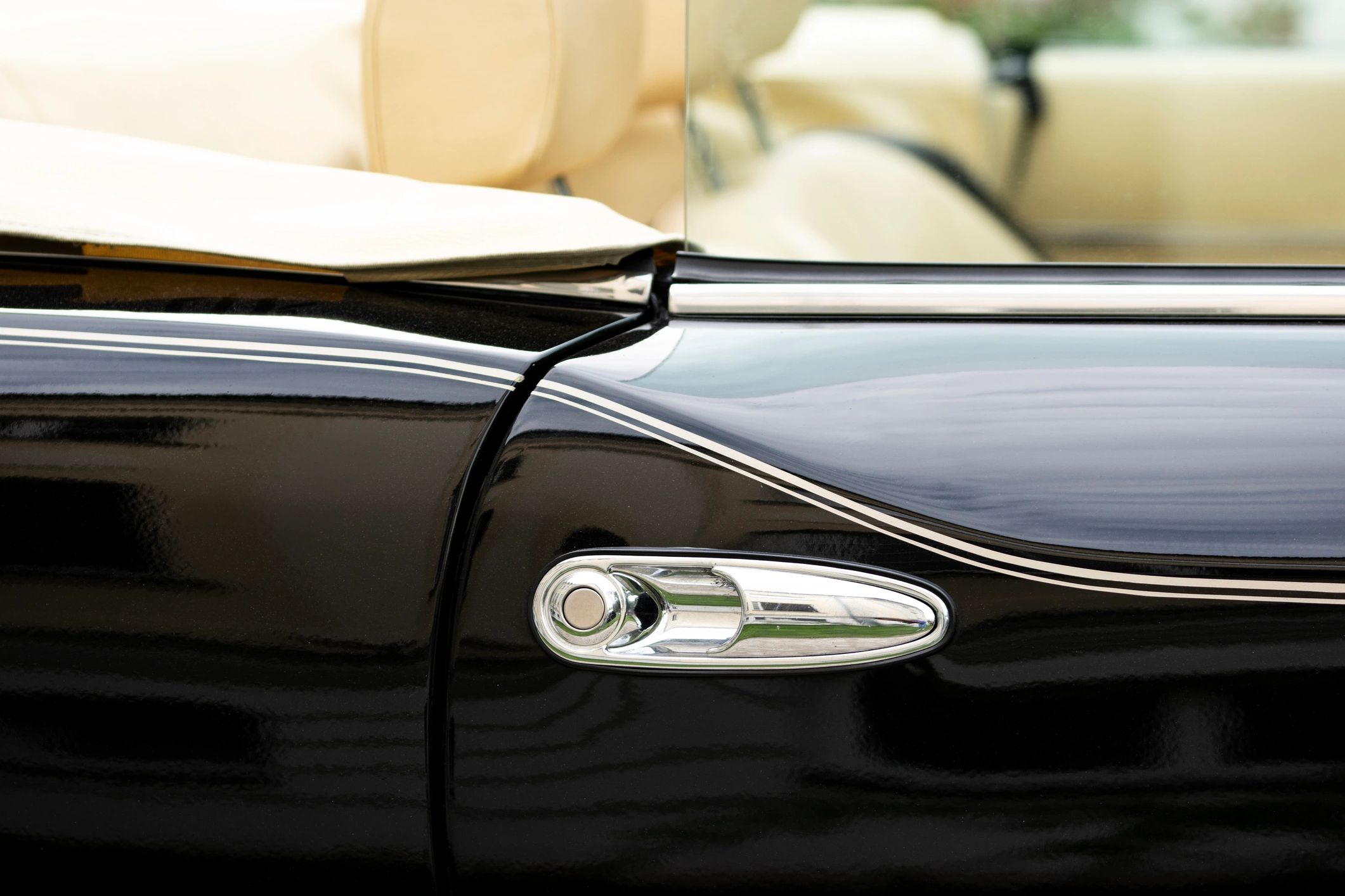 Luxury sedan with performance upgrades